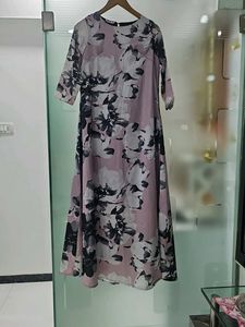 Chic Floral Print Maxi Dress