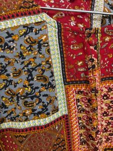 Bohemian Patchwork Print Kurta