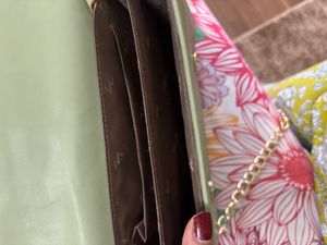 Chic Olive Green Handbag