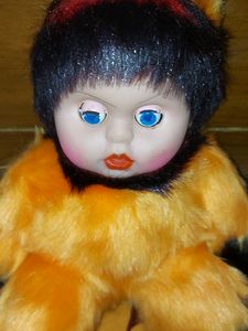 Vintage Furry Doll