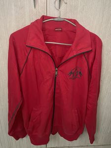 Women Red Track Jacket