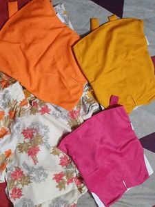 combo Of 3 skirt top
