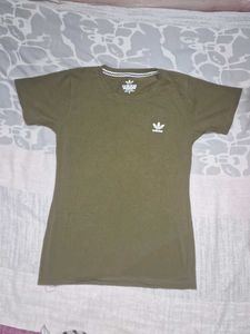 Adidas Olive Green T-Shirt