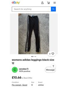 Adidas Trefoil Tape Tights/Leggings