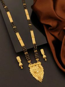 Elegant Gold Plated Mangalsutra Set