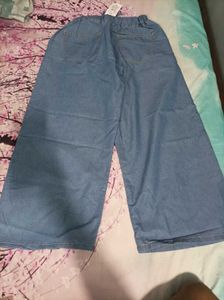 Light Blue Wide Leg Jeans