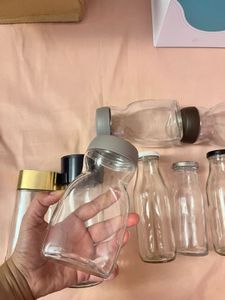 Assorted Glass Jars and Bottles