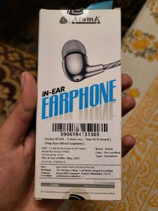 3 New Earphones