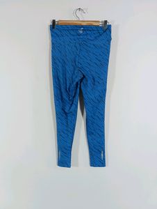 Blue Skinny Fit Active Wear Pant (Women)