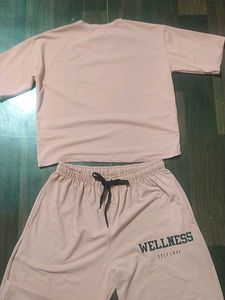 Cute Pink Wellness Co-ord Set
