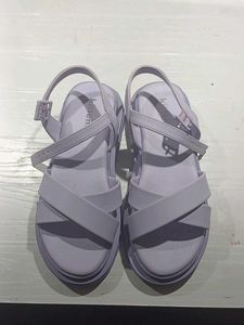 Lavender Platform Sandals