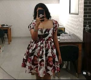 🌸Printed Puff Sleeve Mini Dress🌸