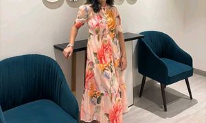 Floral Print Maxi Dress