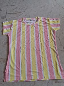 Striped Cotton T-Shirt