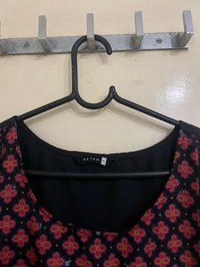 pakistani Black Printed Kurta