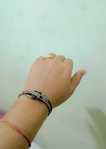 Sparkling Rhinestone Cuff Bracelet