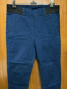 Blue Slim Fit Pants