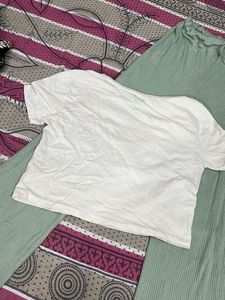 Cute "Lover Girl" T-shirt and Pants Set