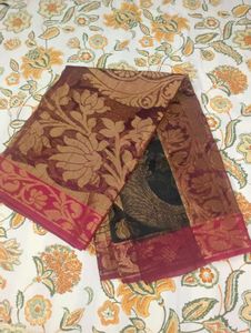 Stunning Brocade Silk Saree