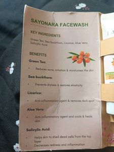 Lashika Sayonara Facewash