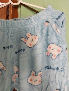 Length 35,Cute Bunny Pajama Pants