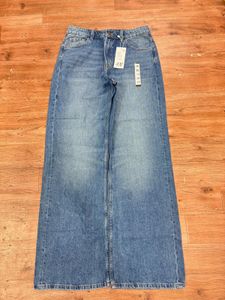 H&M Wide Leg Denim Jeans