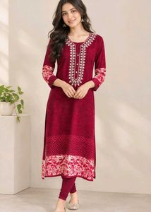 ❣️ Embroidered Very Beautiful Kurti