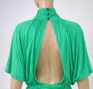 Green Top with Silver Accent