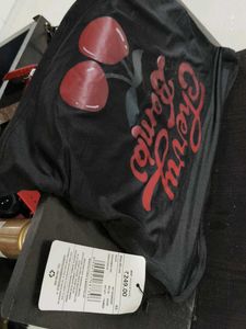 Black Cherry Bomb Graphic Tube Top