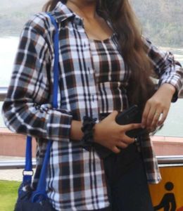 Classic Plaid Button-Up Shirt