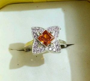 pure silver ring