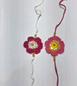 Handmade Rakhi Set of 2 🧿🌸