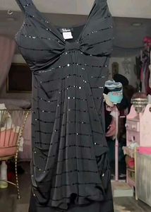 Vintage Y2k Black Clubbing Top