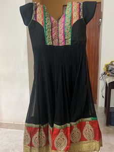 Designer Black Ethnic Gown