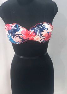 Tropical Print Bikini Set