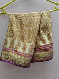 Elegant Ethnic semi-mysore silk Saree