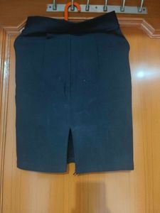Classic Black Pencil Skirt