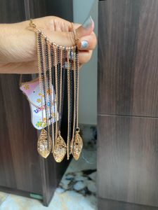 vintage Y2K Boho Layered  Pendant Necklace