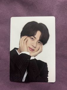 BTS Jin official Photocard from PTD set.