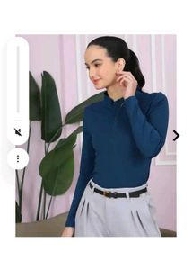 Teal Long Sleeve Bodysuit
