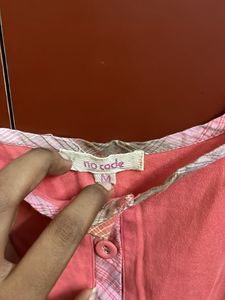Pink Sleeveless Top
