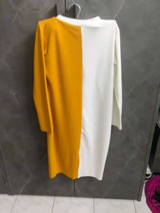 Colorblock Long Sleeve Dress