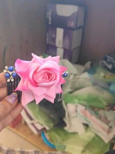 Red Rose Hair Comb combo 12