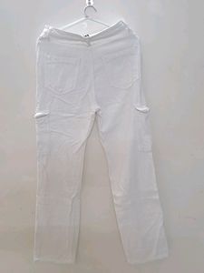 Zara White Jeans