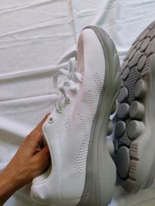 Stylish White Fashion Sneakers