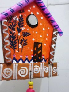 Hand-painted Decorative Birdhouse