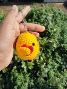 Crochet Chick Keychains