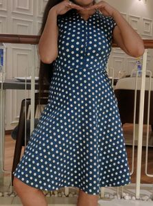 Polka Dot Midi Dress