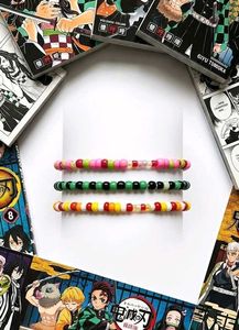 Demon Slayer Beaded Bracelet Set