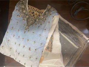Ombre Kurta, salwar, dupatt